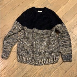 ZARA knit 13-14 boys or girls blue soft sweater